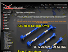 Tablet Screenshot of buyhardrace.com